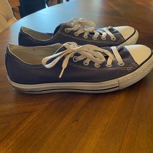 Converse blue low